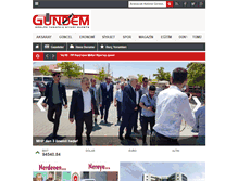 Tablet Screenshot of gundemaksaray.com